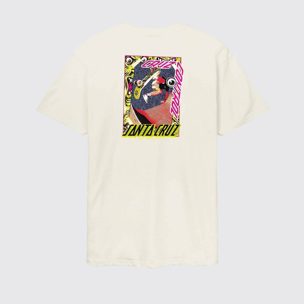 SANTA CRUZ ROSKOPP CRUZ CONTROL T-SHIRT