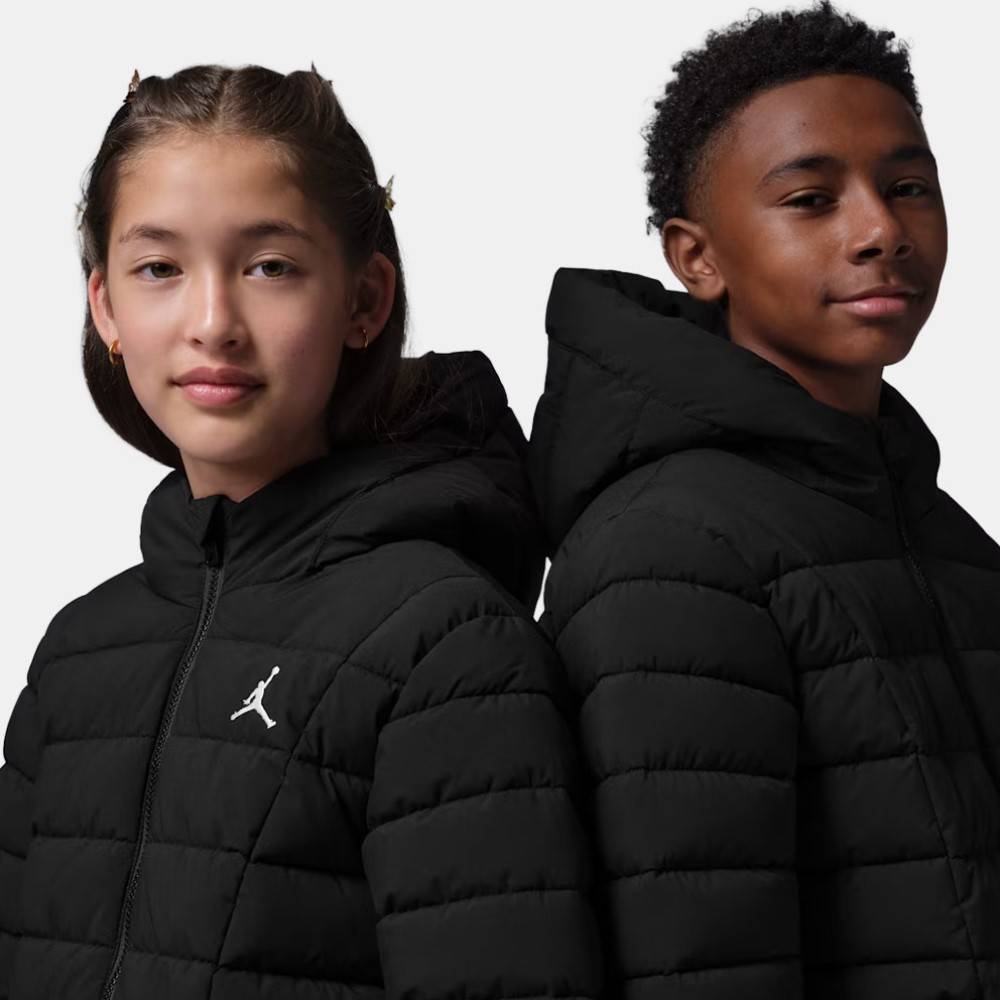 NIKE JORDAN BOYS MIDWEIGHT PUFFER W/ PIPING