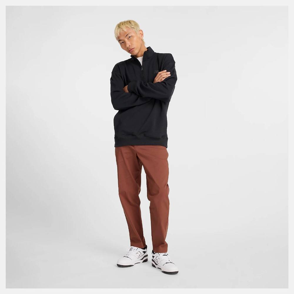 NEW BALANCE ATHLETICS FLEECE 1/2 ZIP