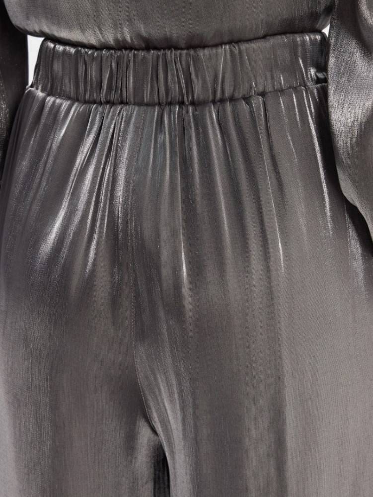 LIU JO LAMINATED FLARED TROUSERS