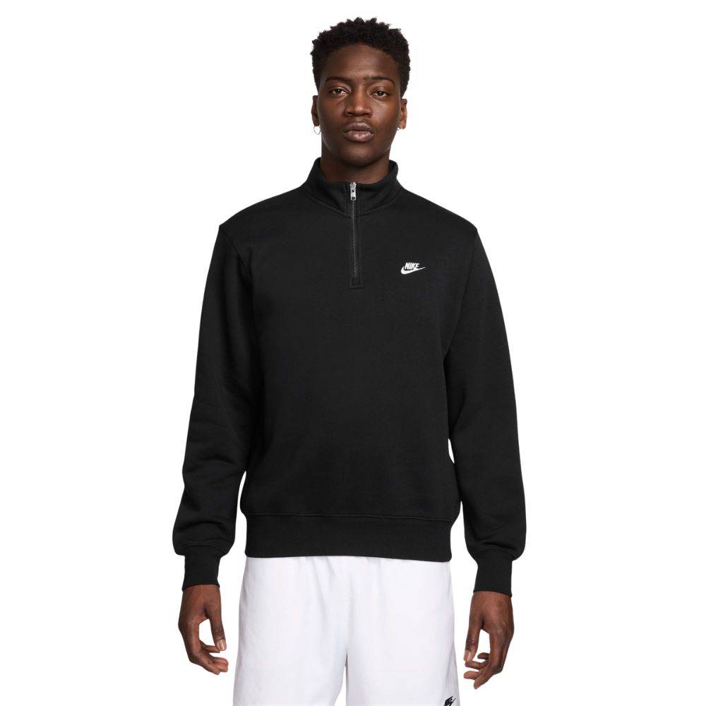 NIKE CLUB HALF-ZIP FLEECE TOP