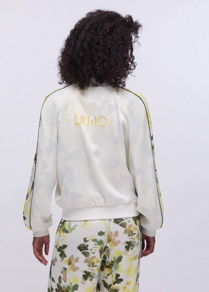 LIU JO FLORAL PRINT JACKET