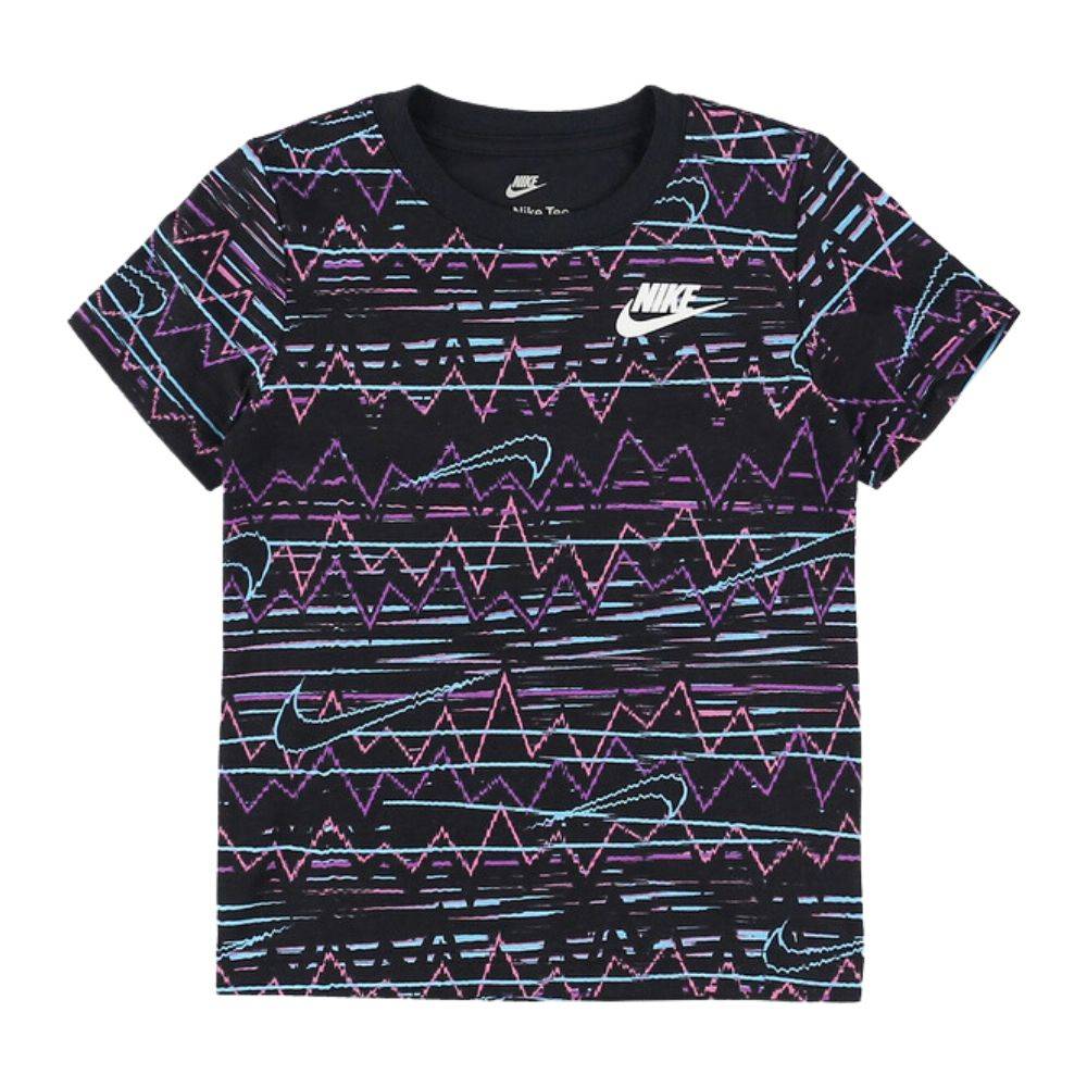 NIKE LITTLE KIDS NEW WAVE AOP TEE