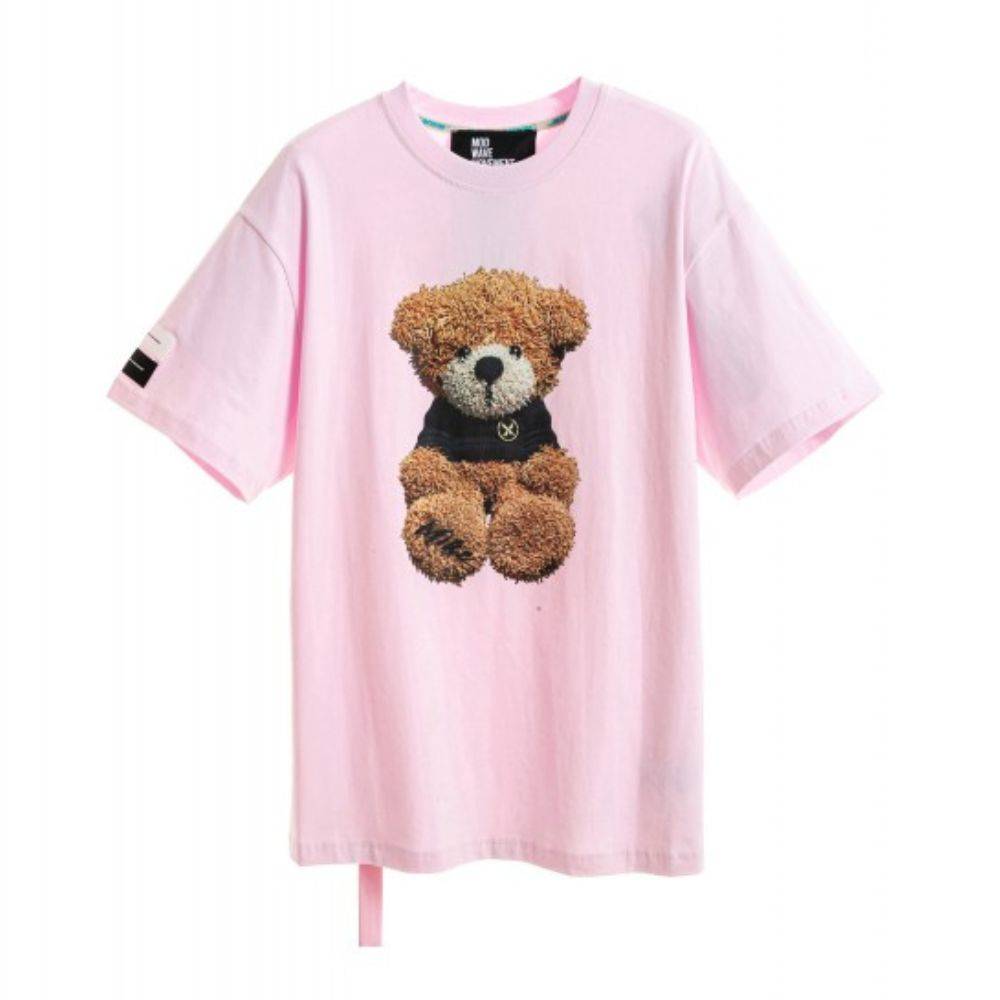 MWM TEDDY BEAR PRINT OVERSIZED TEE