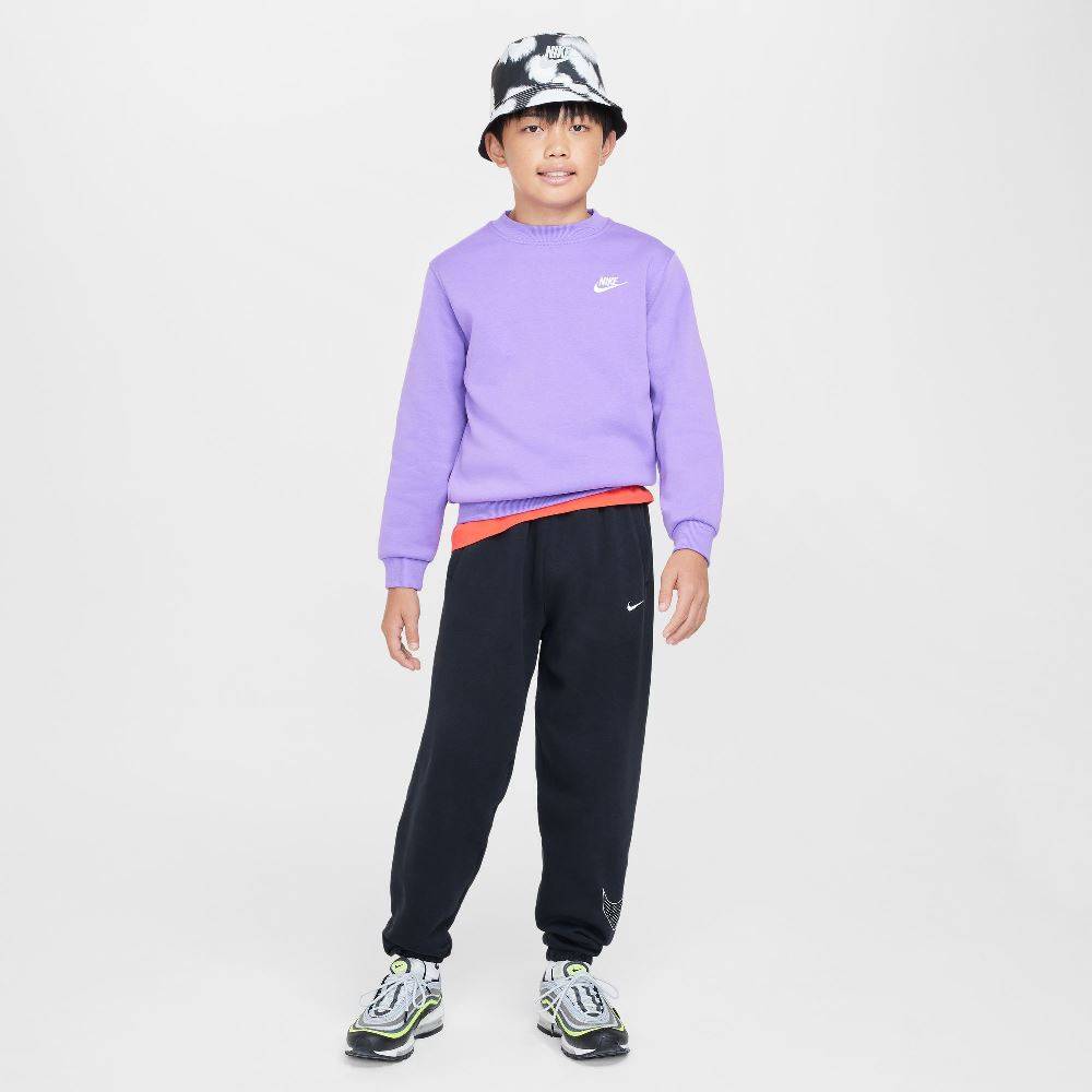 NIKE GIRLS NSW CLUB FLEECE LOOSE PANT