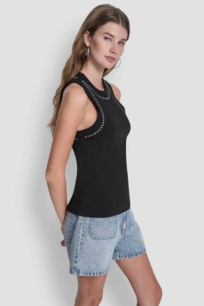 DKNY DOME STUDS TANK