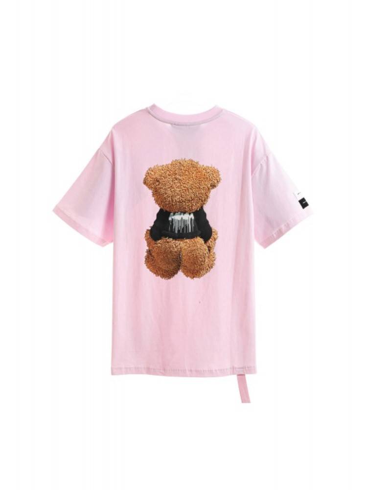 MWM TEDDY BEAR PRINT OVERSIZED TEE