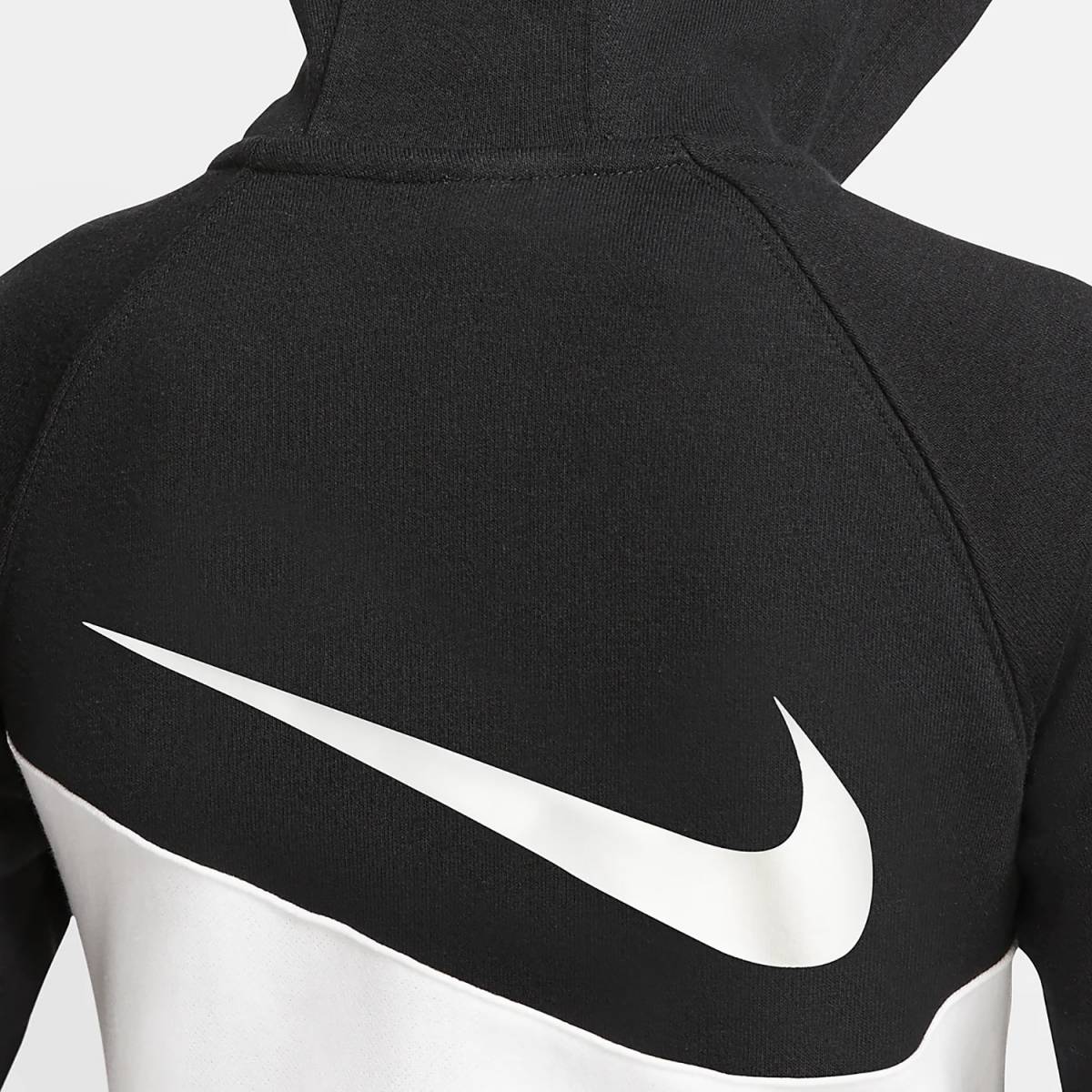 NIKE BOYS SPORTSWEAR FRENCH TERRY SWOOSH HOODIE
