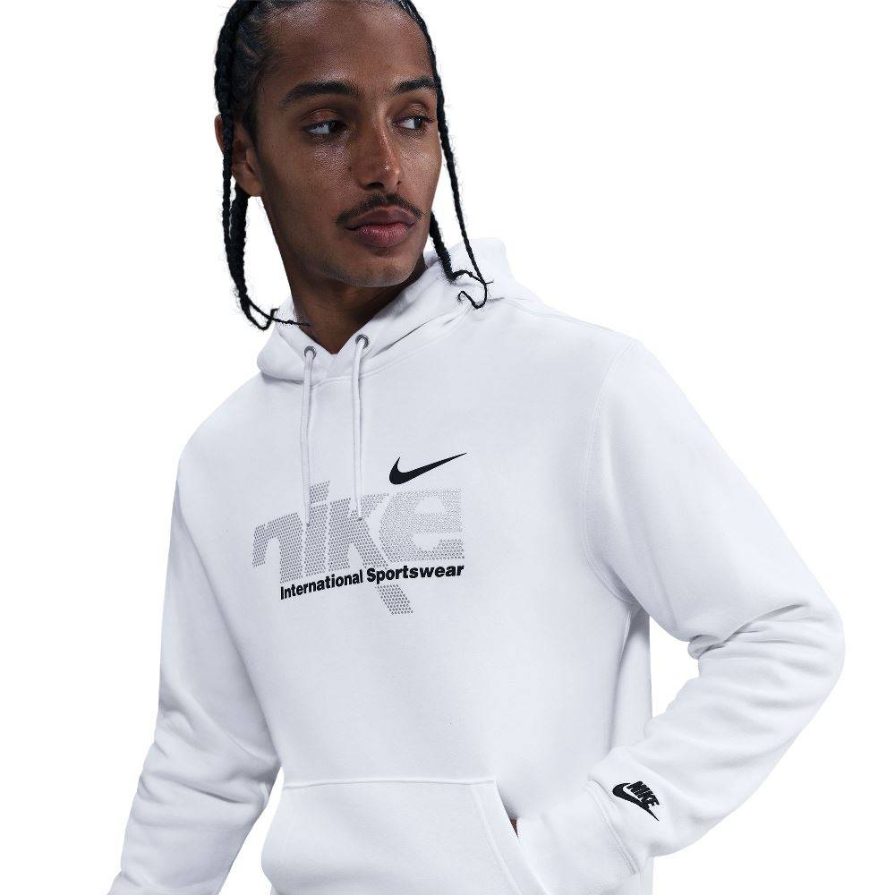 NIKE CLUB HOODIE SWOOSH SPORT