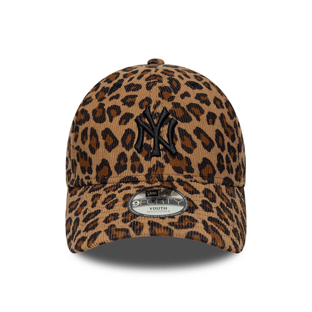 NEW ERA CHILD/YOUTH LEOPARD CORD 9FORTY NEW YORK YANKEES