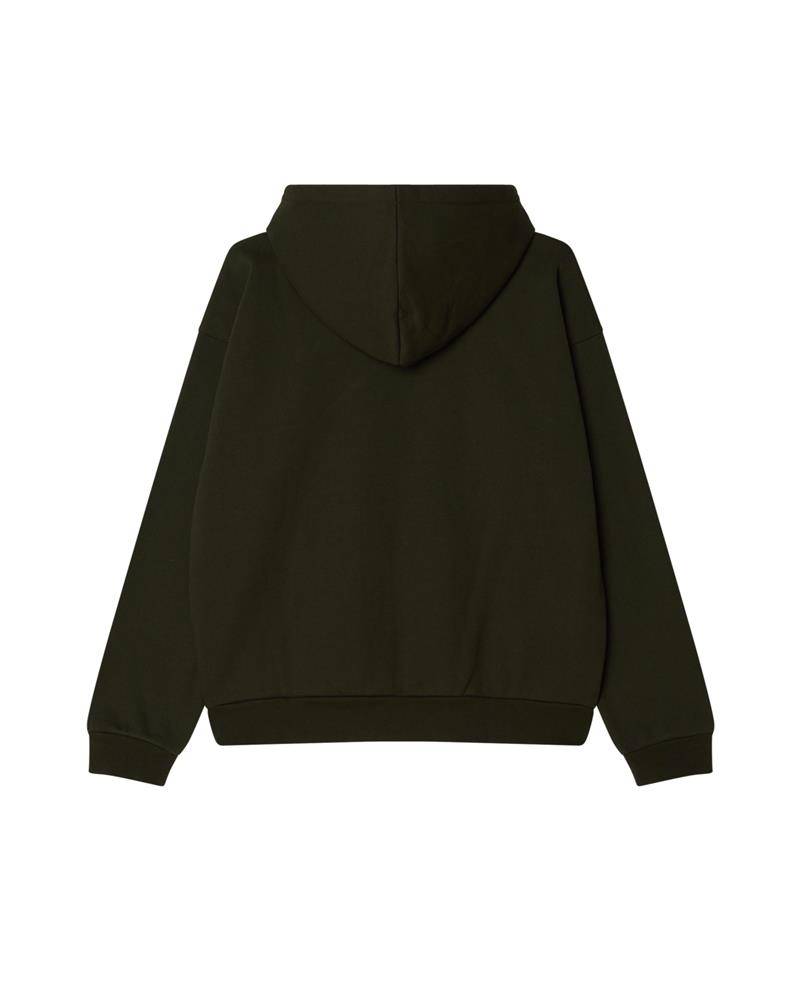 OBEY GORDON EXTRA HEAVY ZIP HOOD FLEECE