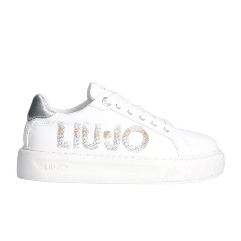 LIU JO KYLIE 22 - PLATFORM SNEAKERS WITH MAXI LOGO