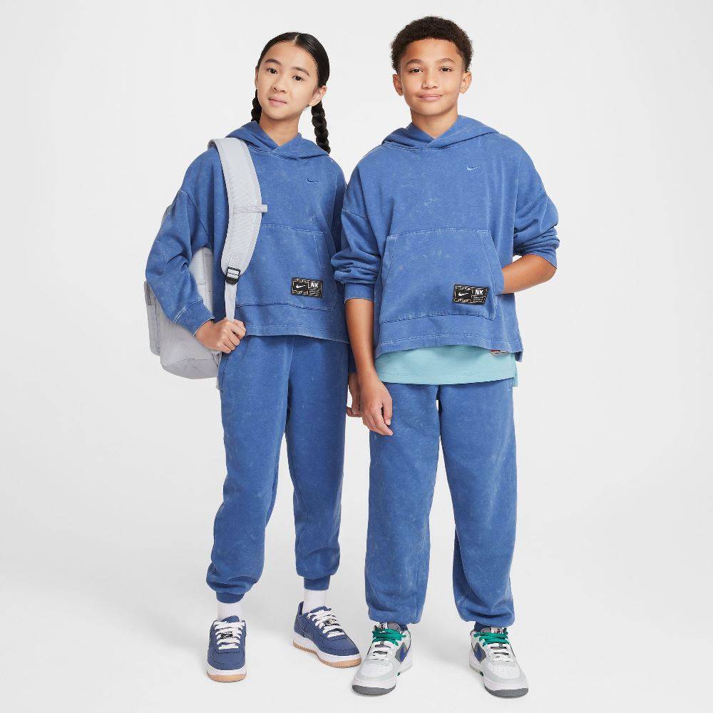 NIKE NSW KIDS FLEECE WASH HOODIE