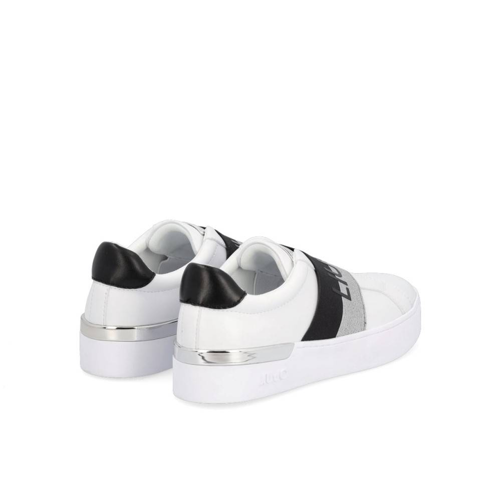 LIU JO SLIP ON SNEAKER WITH LOGO -SILVIA 50
