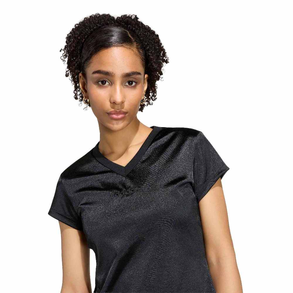 ADIDAS SEASONAL ESSENTIALS SATIN T-SHIRT