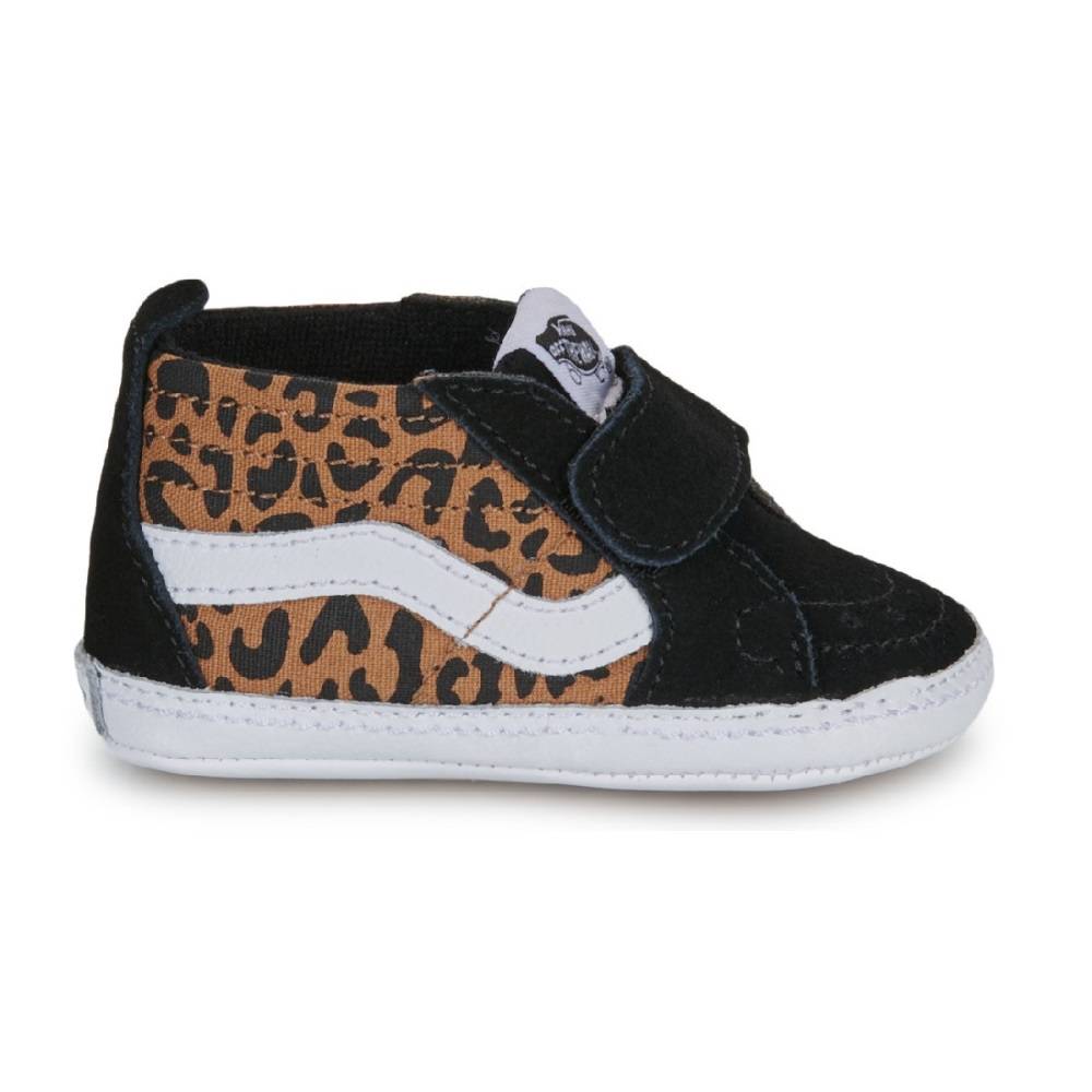 VANS  INFANT SK8-HI LEOPARD CRIB SHOES (0-1 YEARS)