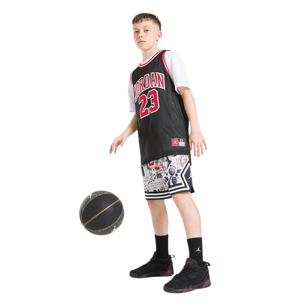NIKE JORDAN BOYS MJ AOP SPORT DIAMOND SHORT