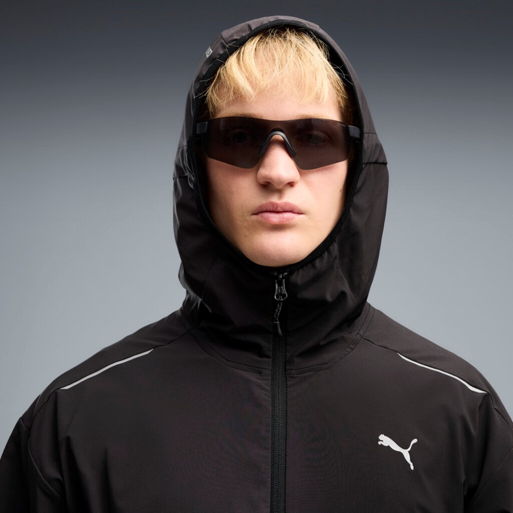 PUMA PUMATECH 4-WAY STRETCH RELAXED WOVEN TRACK JACKET