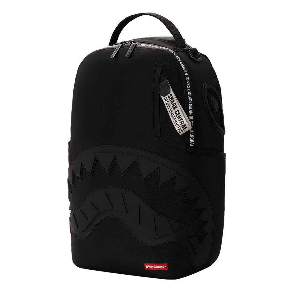 SPRAYGROUND SHARK CENTRAL PRINTED ZIP DLX BACKPACK