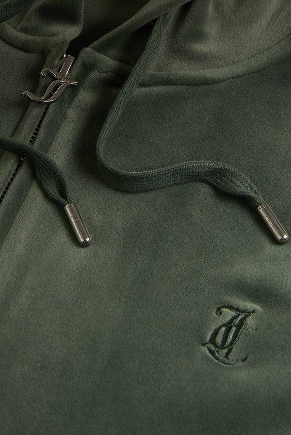 JUICY COUTURE CLASSIC VELOUR ROBERTSON TALL HOODIE