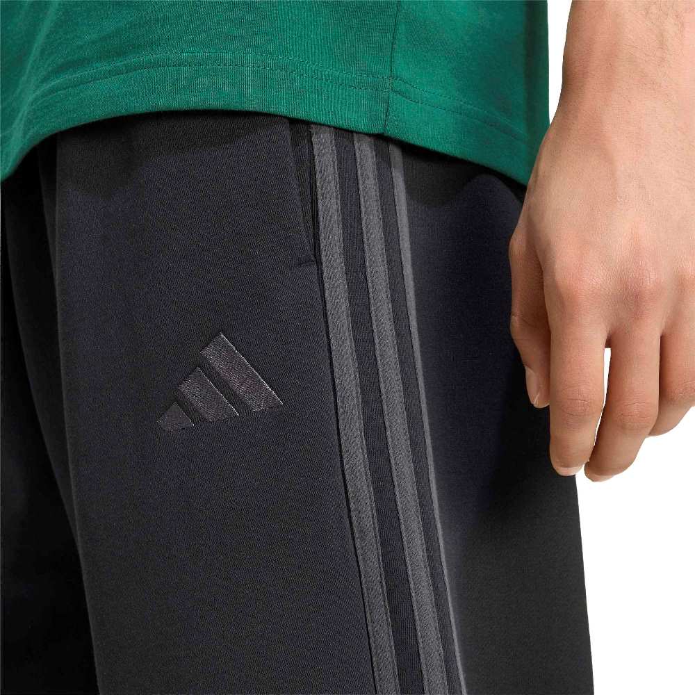 ADIDAS M ESSENTIALS 3-STRIPES FLEECE TAPERED CUFFED PANTS