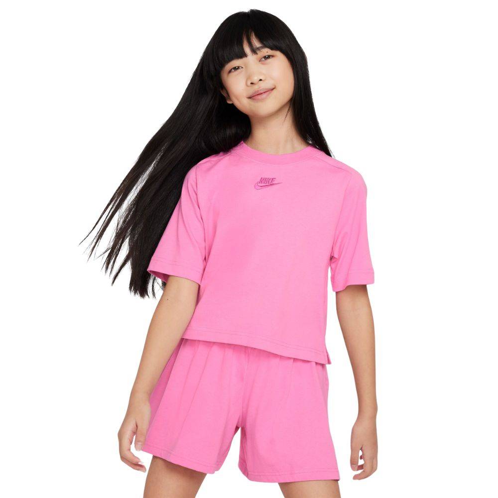 NIKE NSW GIRLS SHORT-SLEEVE TOP LBR