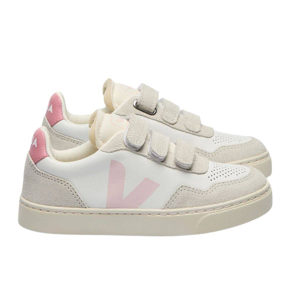 VEJA V-90 ORGANIC TRACED LEATHER JUNIOR