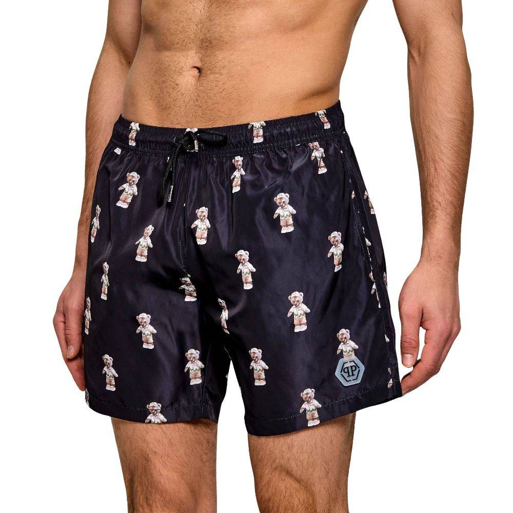 PHILIPP PLEIN SPORT TEDDY SWIM SHORTS