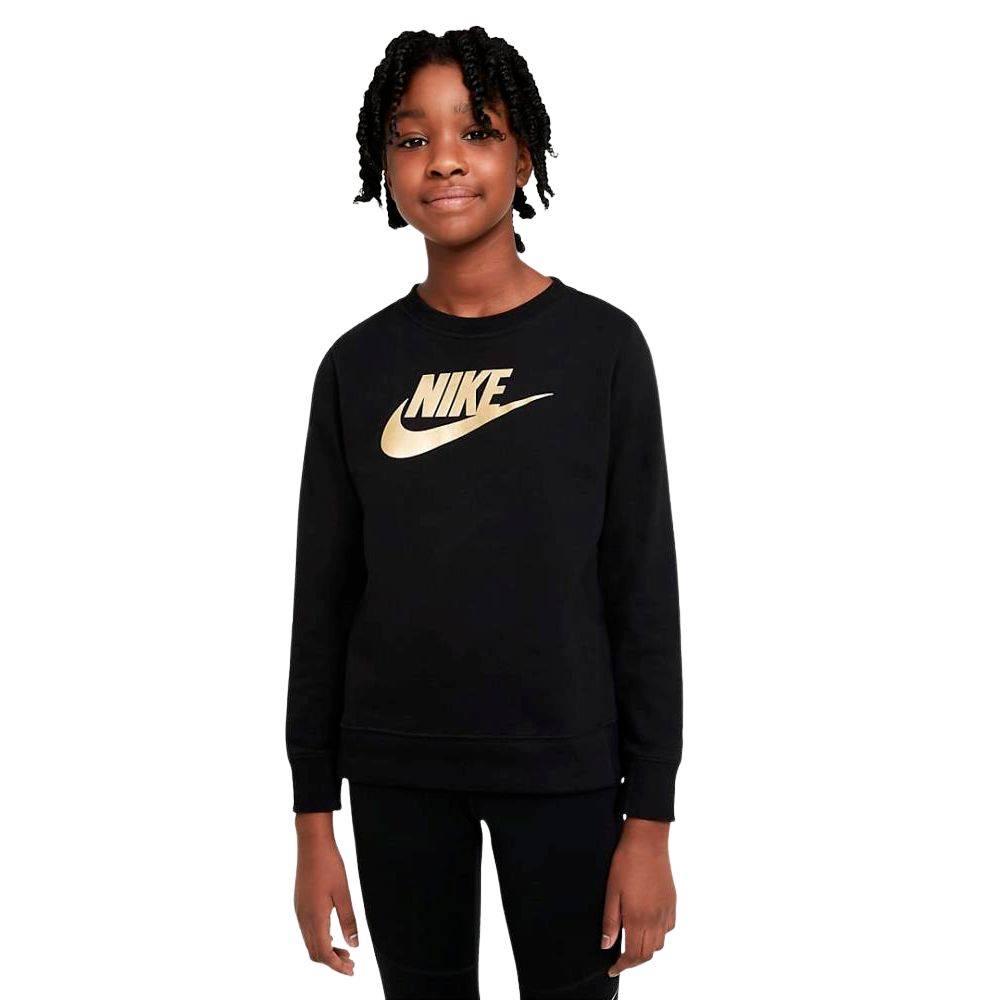 NIKE GIRLS SHINE FRENCH TERRY CREW