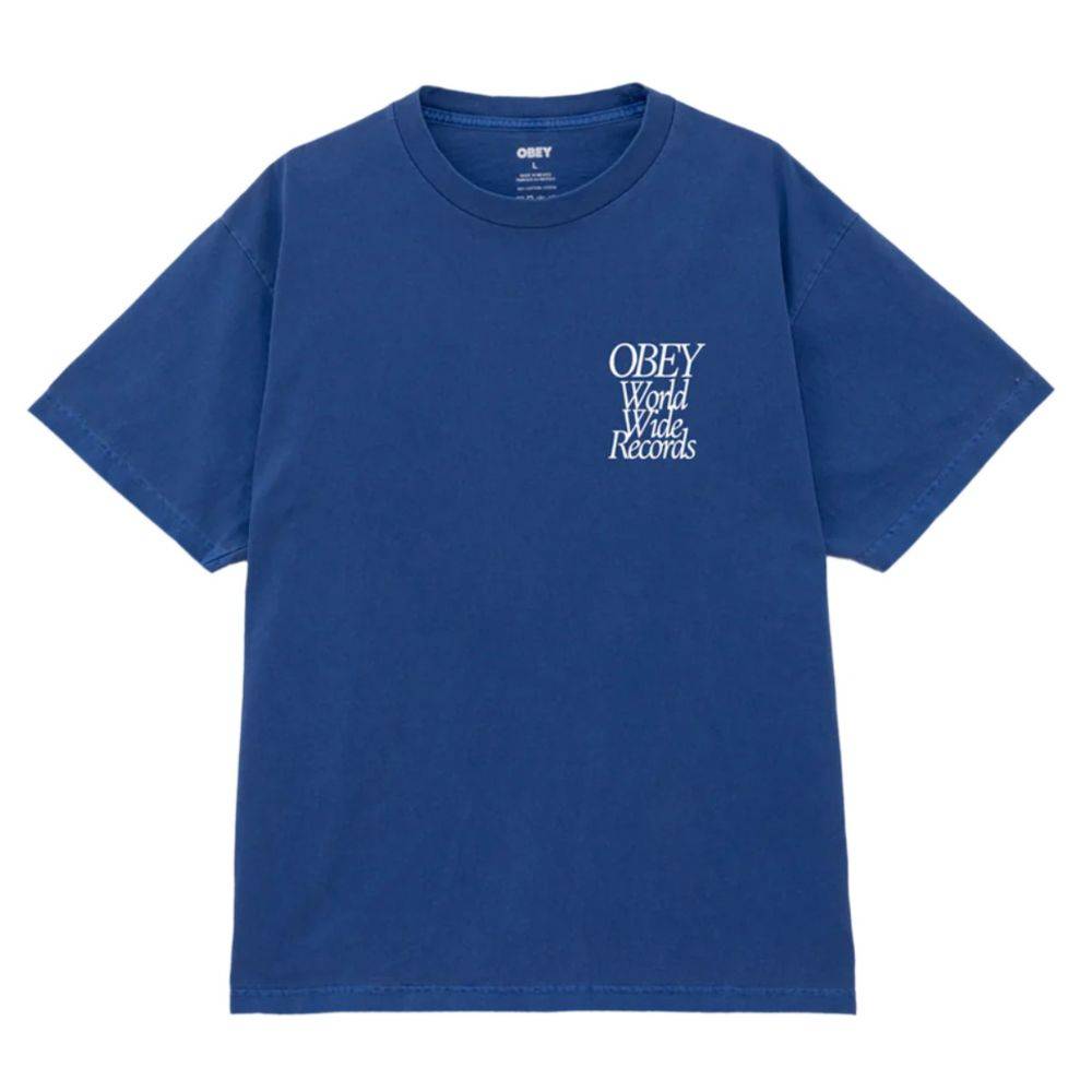 OBEY WORLDWIDE RECORDS TEE