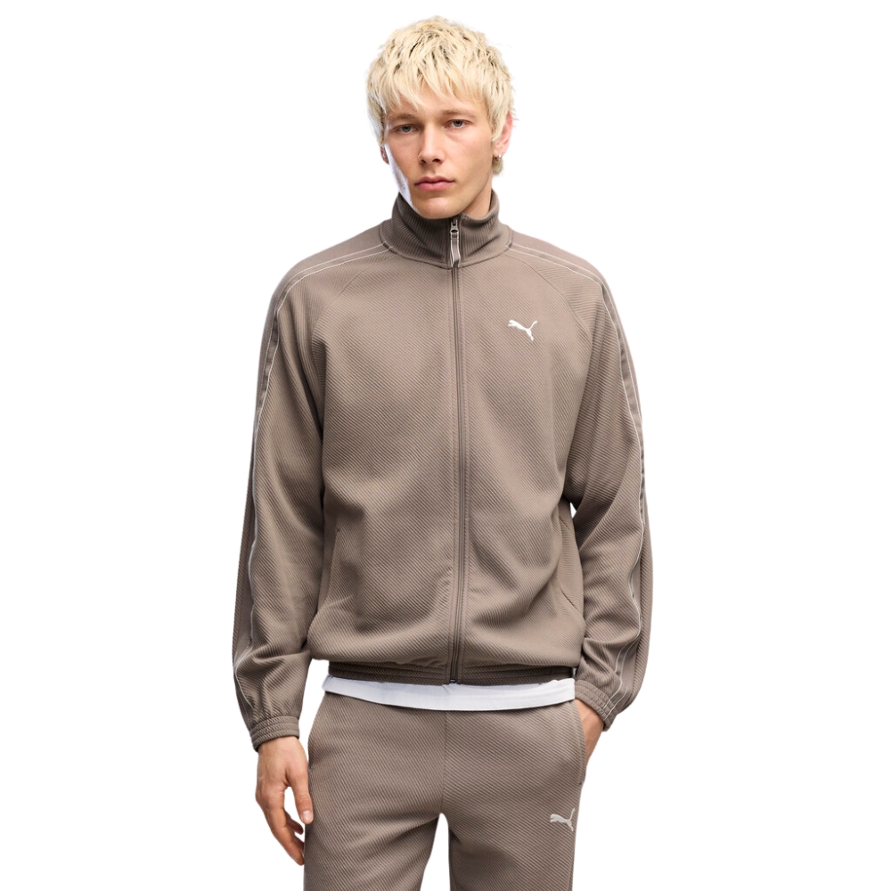 PUMA CLASS RELAXED MATERIAL TRACK JACKET