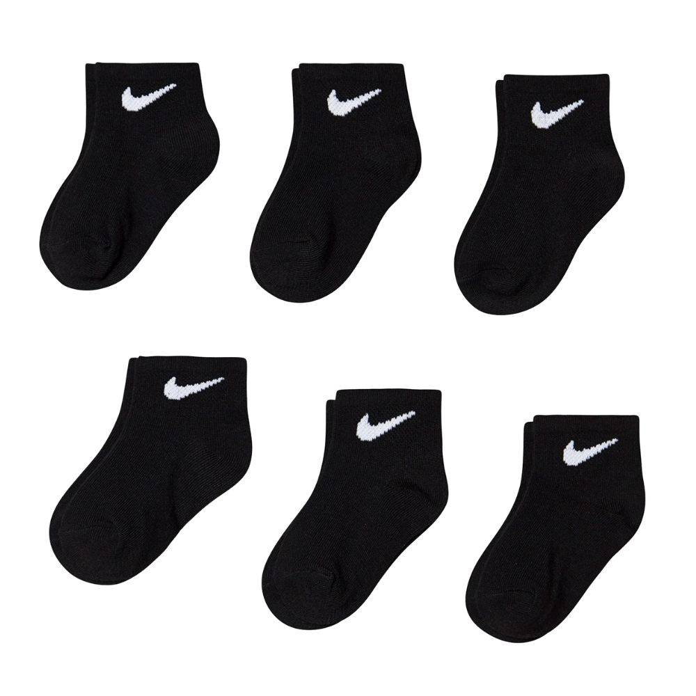 NIKE KIDS GRAPHICS 6-PAIRS LW ANKLE SOCKS