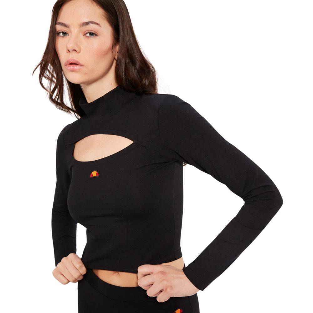 ELLESSE LEILAH LS CROP T-SHIRT