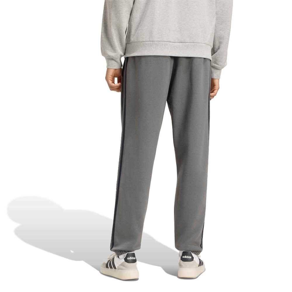 ADIDAS M ESSENTIALS 3-STRIPES FLEECE TAPERED CUFFED PANTS