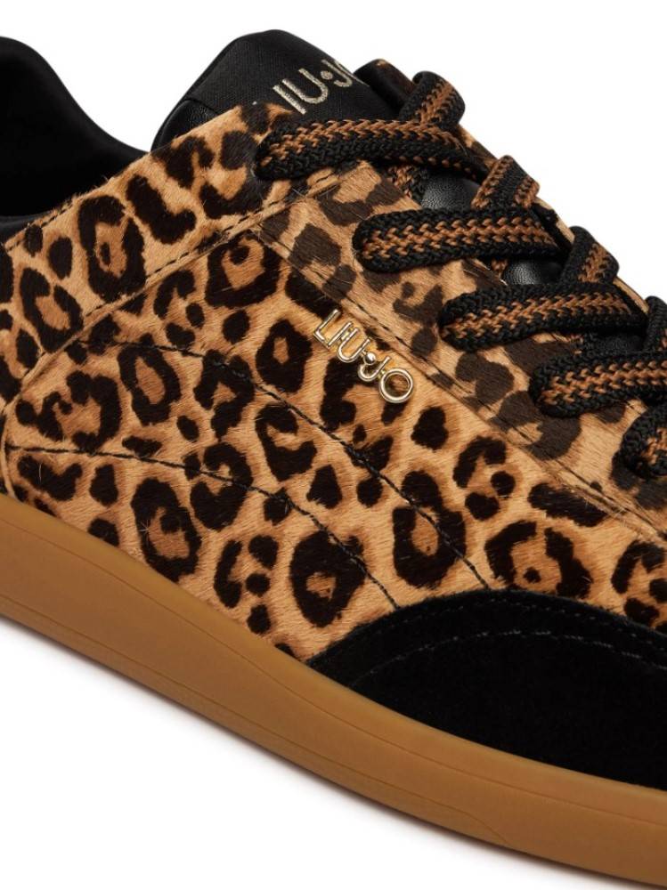 LIU JO CONNOR 03 - PONY HAIR LOW SNEAKERS
