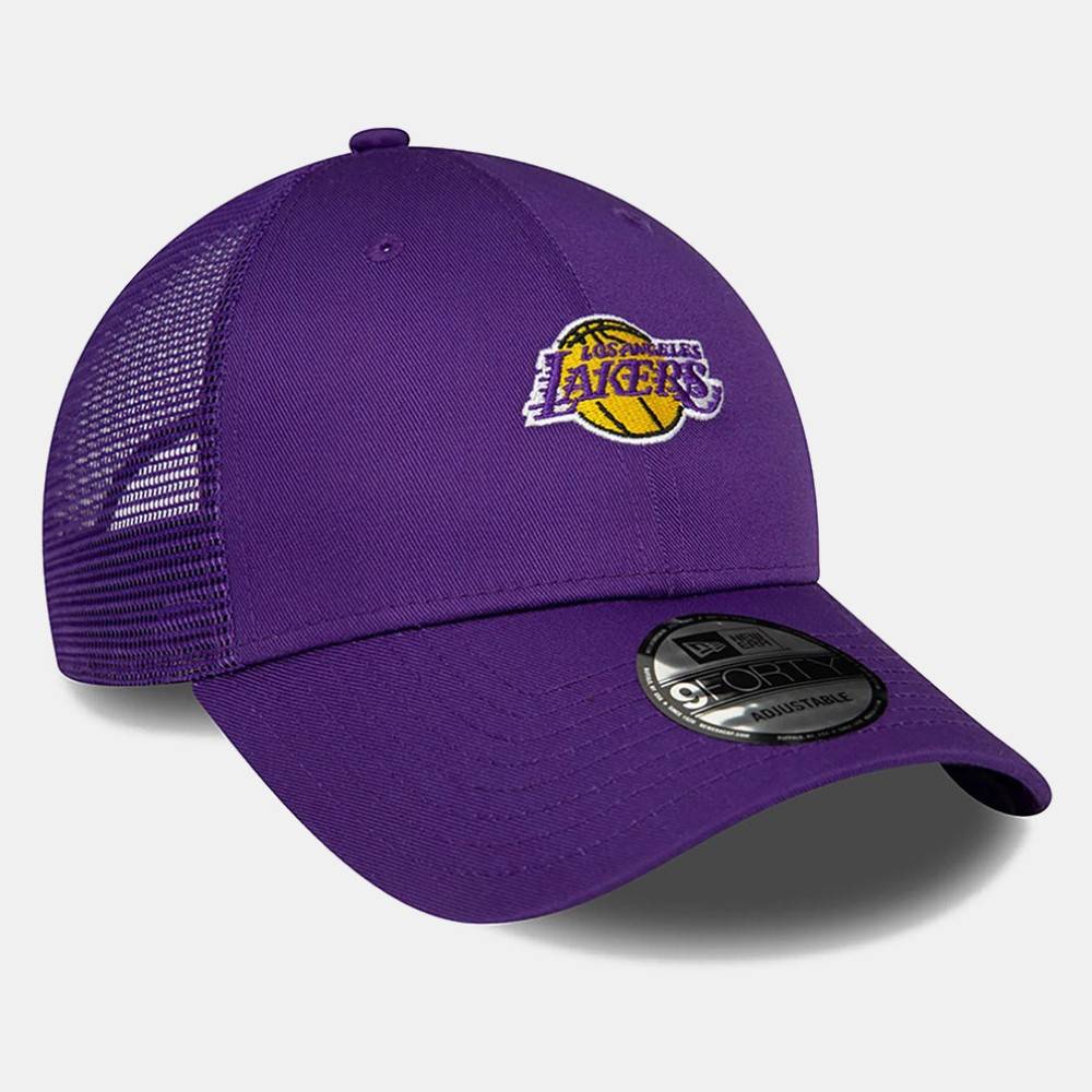 NEW ERA LA LAKERS HOME FIELD 9FORTY TRUCKER CAP