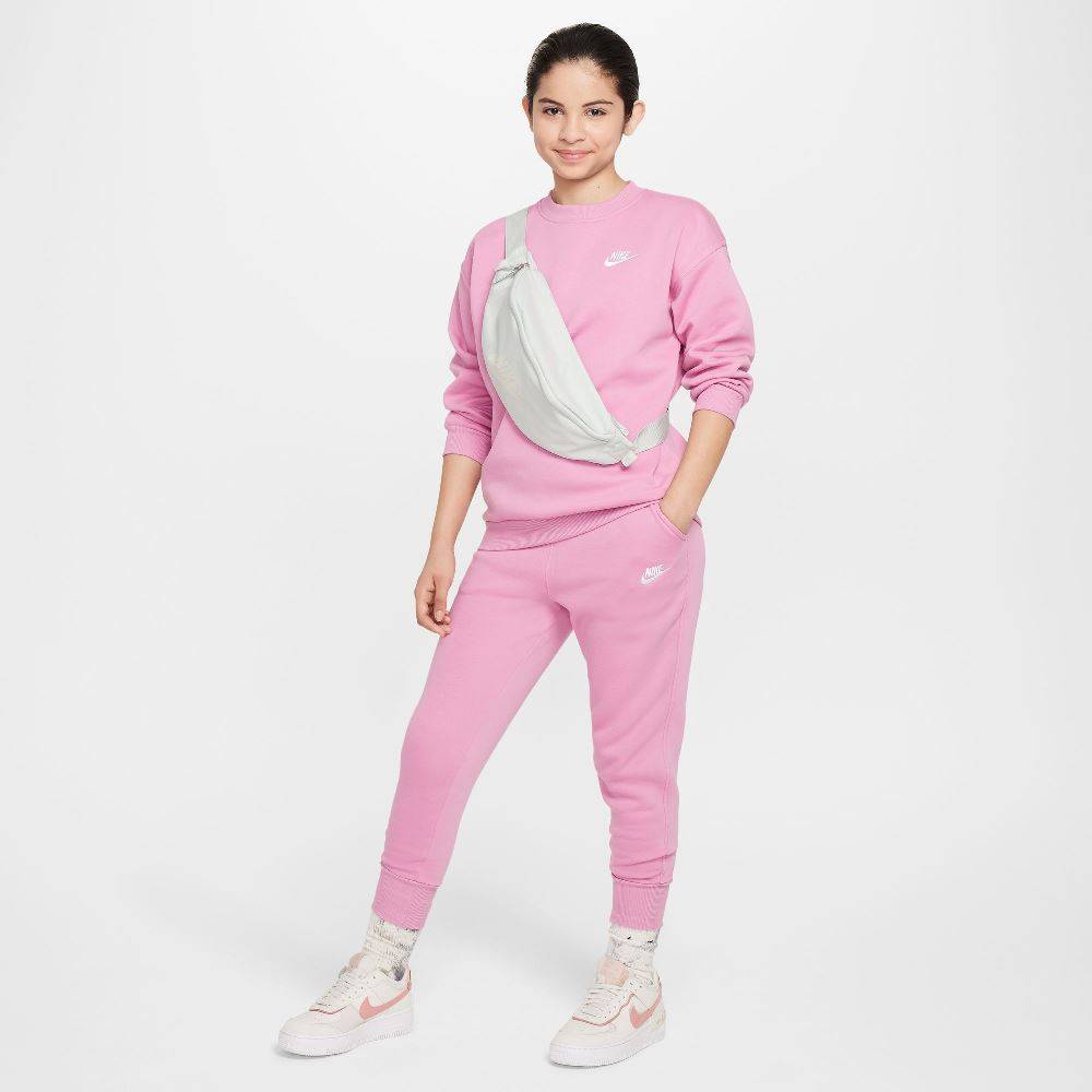 NIKE NSW GIRLS HIGH-WAISTED FITTED TROUSERS