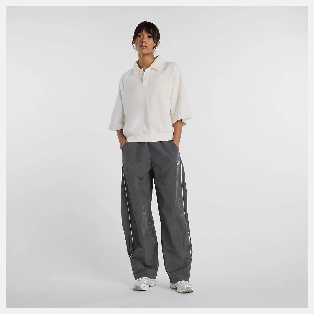 NEW BALANCE COASTAL FLEECE OVERSIZED POLO
