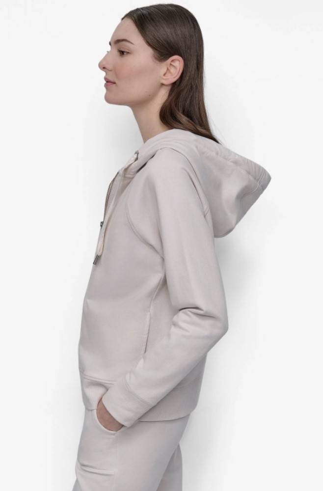 DKNY LOGO DRAWSTRING PERFORMANCE HOODIE