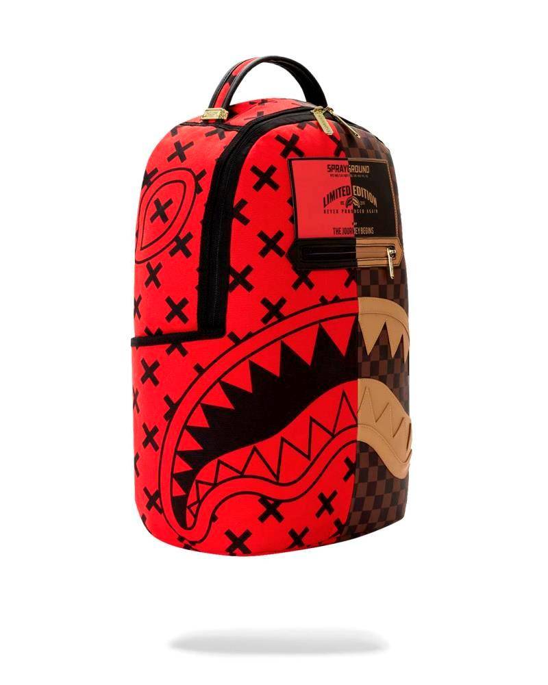 SPRAYGROUND REVERSE HALF SPLIT DLX BACKPACK