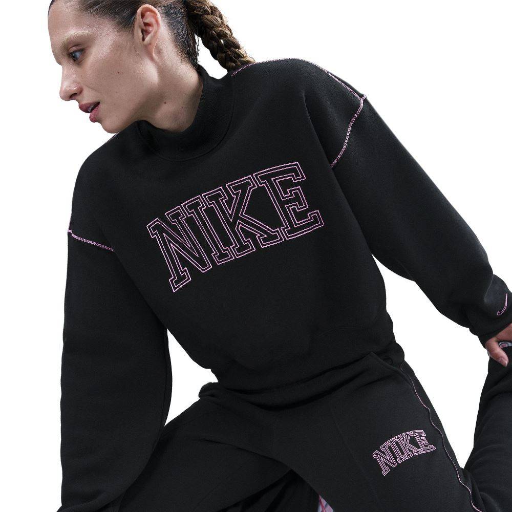 NIKE NSW PHOENIX FLEECE LOGO MOCK NECK