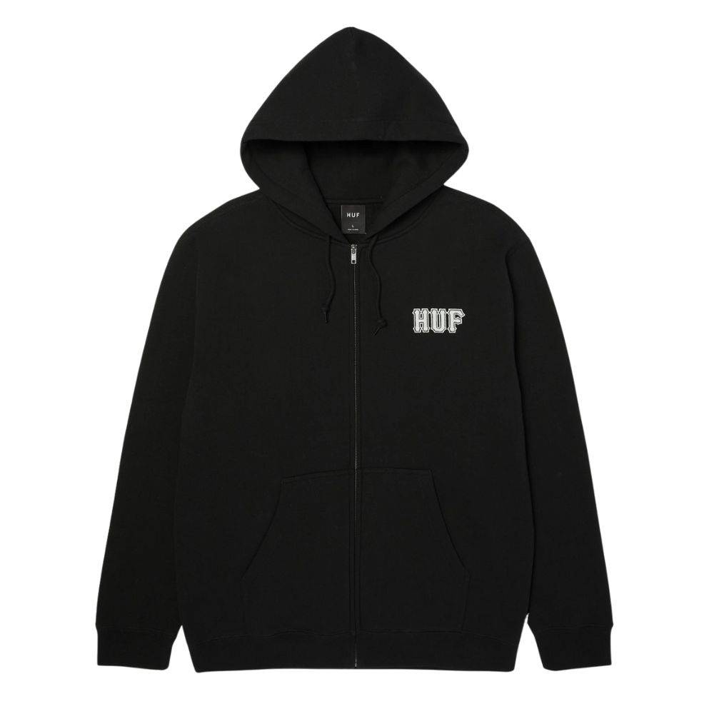 HUF CLASSIC LOGO F/Z HOODIE