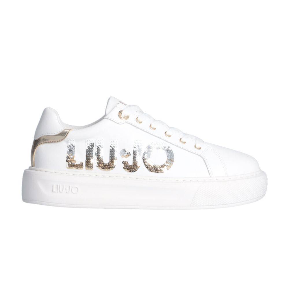 LIU JO KYLIE 22 - PLATFORM SNEAKER WITH MAXI LOGO