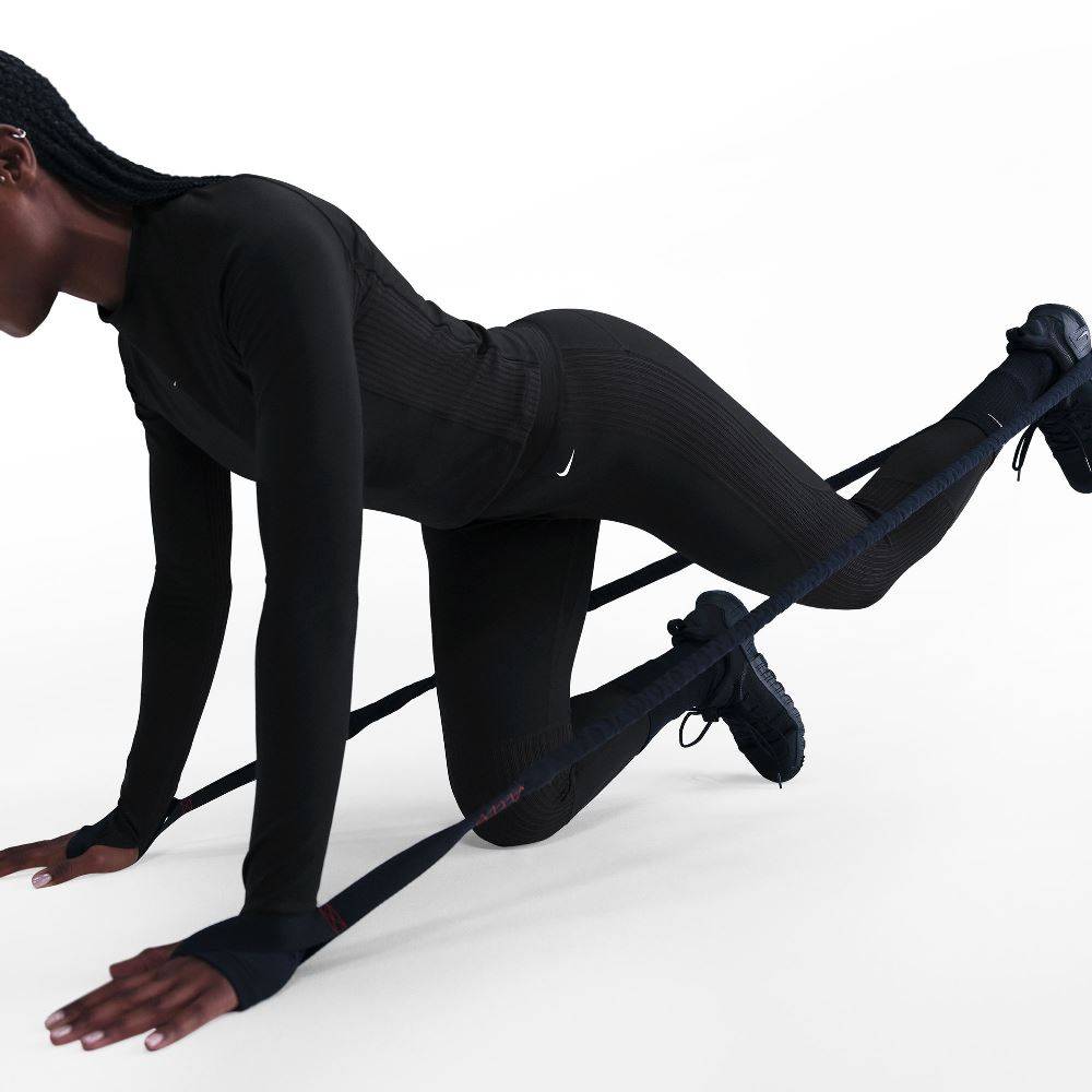 NIKE PRO DRI-FIT HIGH-WAISTED LEGGINGS