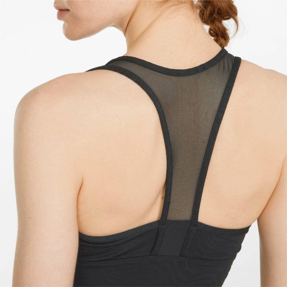 PUMA MID IMPACT FLAWLESS WOMENS BRA TOP