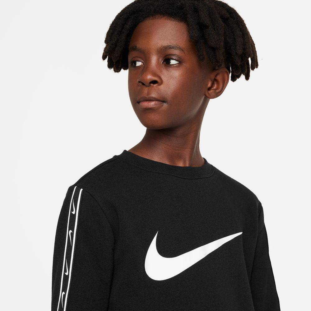 NIKE BOYS  SPORTSWEAR REPEAT FLEECE CREW
