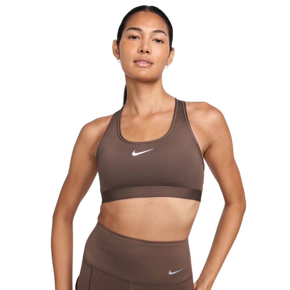 NIKE WOMENS SWOOSH MEDIUM-SUPPORT PADDED BRA