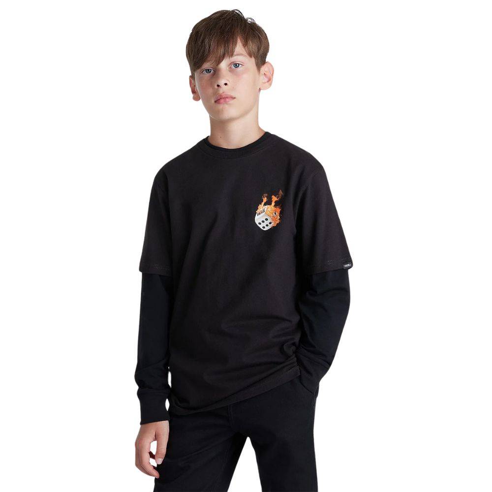 VANS BOYS NO DICE SS TEE