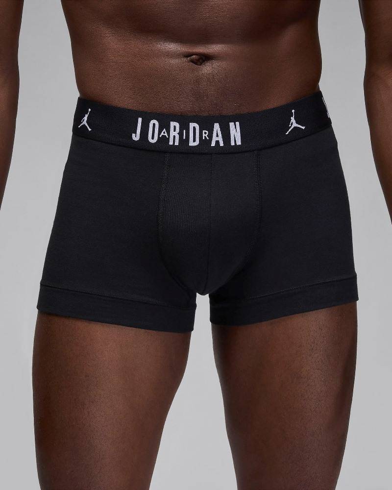 NIKE JORDAN MENS FLIGHT COTTON 3PK TRUNK
