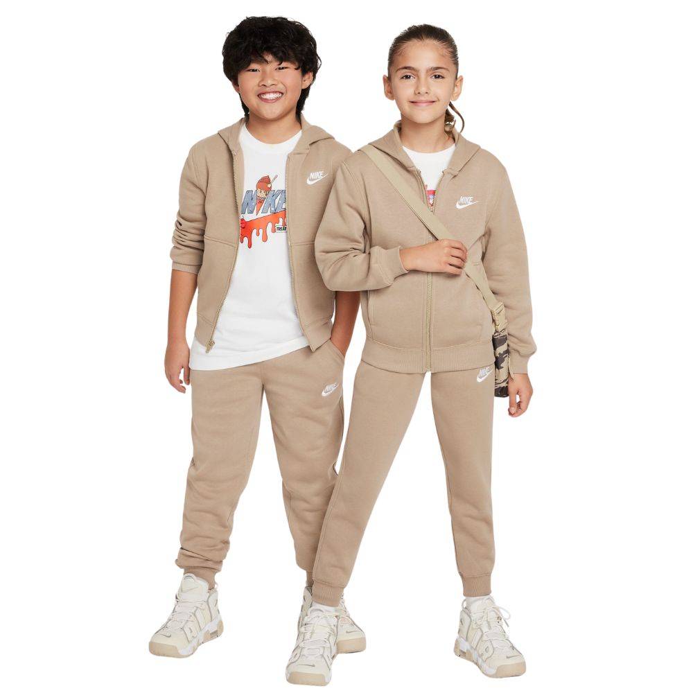 NIKE KIDS CLUB FLEECE FULL-ZIP TRACKSUIT
